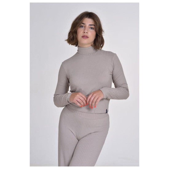 Target Γυναικεία μακρυμάνικη μπλούζα Turtleneck Crop Top Long Sleeve "Rib Viscose" Target Γυναικεία μακρυμάνικη μπλούζα Turtleneck Crop Top Long Sleeve "Rib Viscose"